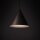 Lampe à suspendre métal brun H : max. 1,6 m Ø 25 cm E27 Retro
