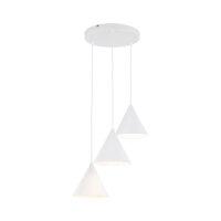 Lampe à suspendre Blanc Métal Ø 42...