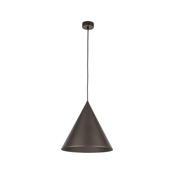 Lampe à suspendre métal Ø 32 cm Abat-jour conique E27 Design rétro