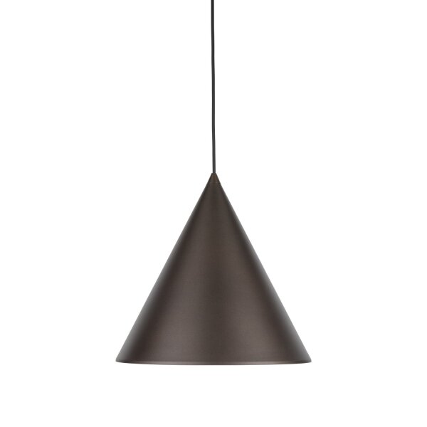 Lampe à suspendre métal Ø 32 cm Abat-jour conique E27 Design rétro