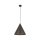 Lampe à suspendre métal Ø 32 cm Abat-jour conique E27 Design rétro