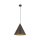Lampe à suspendre métal Ø 32 cm Abat-jour conique E27 Design rétro