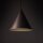 Lampe à suspendre métal Ø 32 cm Abat-jour conique E27 Design rétro