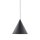 Suspension noire métal E27 Ø 32 cm H : max. 165 cm
