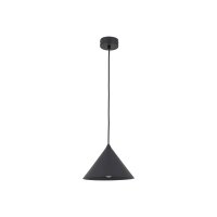 Lampe à suspendre noire ronde Ø 19 cm E27...