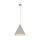 Lampe à suspendre métal beige Ø 32 cm H : max. 165 cm E27