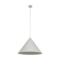 Lampe &agrave; suspendre m&eacute;tal beige &Oslash; 50...
