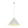 Lampe à suspendre métal beige Ø 50 cm grand H : 1,7 m E27 CODY
