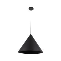 Lampe &agrave; suspendre m&eacute;tal noir &Oslash; 50 cm...