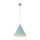 Lampe à suspendre métal Ø 32 cm H : max. 165 cm Menthe E27 Retro