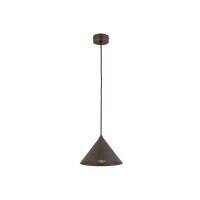Lampe &agrave; suspendre brune &Oslash; 19 cm H : max....
