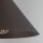 Lampe à suspendre brune Ø 19 cm H : max. 155 cm réglable métal E27