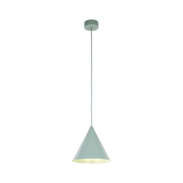 Lampe à suspendre métal Ø 19 cm H : max. 155 cm réglable E27 Menthe