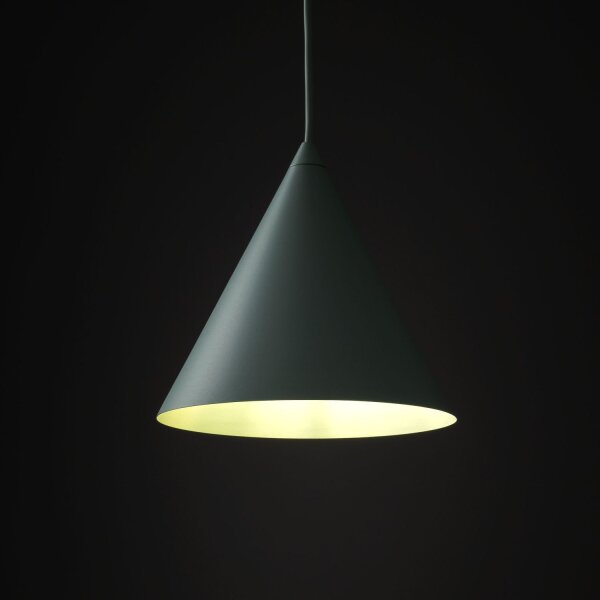 Lampe à suspendre métal Ø 19 cm H : max. 155 cm réglable E27 Menthe