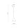 Lampe à suspendre métal Ø 19 cm H : max. 155 cm réglable E27 Menthe
