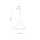 Lampe à suspendre Orange Ø 50 cm H : max. 170 cm Métal E27