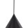 Lampe à suspendre noire métal Ø 25 cm H : max. 160 cm E27