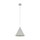 Lampe à suspendre métal Ø 25 cm H : max. 160 cm réglable Beige E27