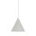Lampe à suspendre métal Ø 25 cm H : max. 160 cm réglable Beige E27