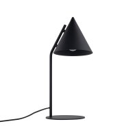 Lampe de table noir hauteur 49 cm métal E27...
