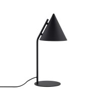 Lampe de table noir hauteur 49 cm métal E27...