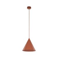 Lampe à suspendre métal rouge Ø 25...