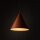 Lampe à suspendre métal rouge Ø 25 cm H : max. 160 cm E27 Retro