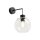 Applique Boule Abat-jour Verre E27 H : 28 cm L : 18 cm KALETE