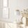 Suspension Tissu Jute E27 Ø 20 cm H : max. 160 cm Blanc Naturel