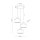 Suspension réglable tissu jute H : max. 1,1 m 3x E27