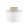 Suspension Tissu Jute E27 Ø 38 cm H : max. 1,7 m Blanc Naturel