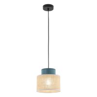 Suspension petite Ø 20 cm ajustable jute tissu E27