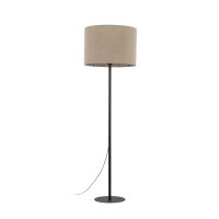 Lampadaire 165 cm &Oslash; 50 cm M&eacute;tal Jute E27...