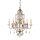 Lustre CANDELA 14 bronze antique raccourcissable &Oslash;72cm Lampe