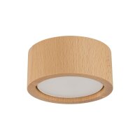 Plafonnier rond Ø 9,5 cm H : 4,5 cm En saillie...