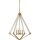 Suspension MADEA laiton &Oslash;61cm &agrave; raccourcir Lampe