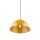 Lampe à suspendre métal Ø 34 cm H : max. 165 cm réglable jaune E27