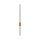 Applique LED métal bois 108 cm de haut indirecte noire 3000 K