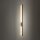 Applique LED métal bois 108 cm de haut indirecte noire 3000 K