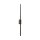 Applique LED lumière indirecte 3000 K 108 cm de haut métal bois