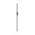 Applique LED lumière indirecte 3000 K 108 cm de haut métal bois