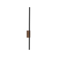 Applique LED métal bois 78 cm de haut...
