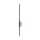 Applique LED métal bois 78 cm de haut lumière indirecte 3000 K