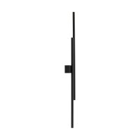 Applique LED noire hauteur 90 cm lumière indirecte...