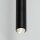 Applique LED Interrupteur rotatif 46,5 cm Métal 4000 K Noir