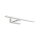 Applique LED métal 4000 K 41,5 cm long chrome SEAN