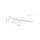 Applique LED métal 4000 K 41,5 cm long chrome SEAN