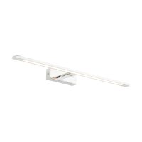 Lampe à tableau LED chrome 62 cm de long blanc...