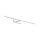 Lampe à tableau LED chrome 62 cm de long blanc neutre 4000 K métal