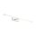 Lampe à tableau LED chrome 62 cm de long blanc neutre 4000 K métal
